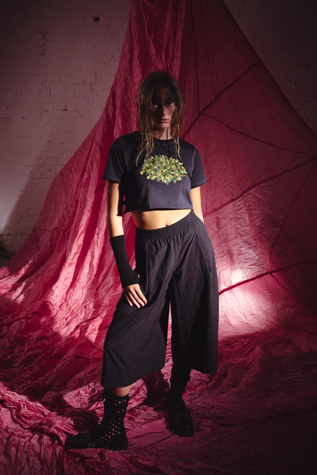 Woodland | Crop Top [dark]